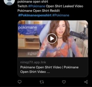 [Watch] Pokimane Open Shirt Video Reddit: Check The Presence Of ...